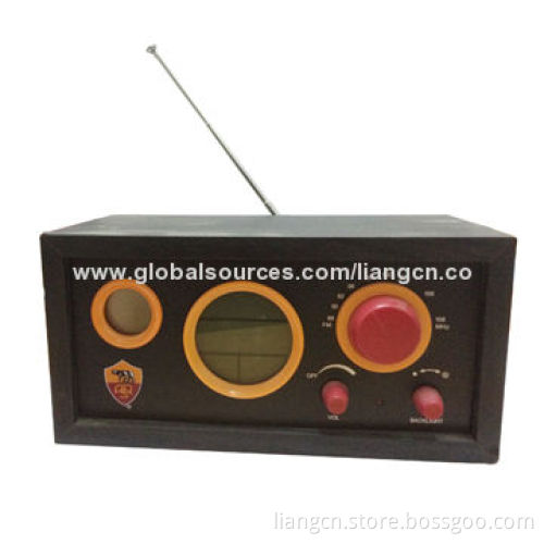 Classical wooden radio